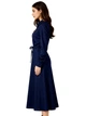 Жіноча тепла сукня з пишною спідницею LadyLike 46 Синій (ladlk2174360096404) - изображение 4