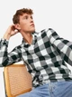 Рубашка хлопковая мужская Jack & Jones 12181602-50843 L Whisper White (5714921625802) - изображение 14