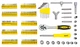 Набор инструментов 130пр. 1/4'' WMC TOOLS 20130 - изображение 8