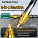 Сверла GREENER 4шт с зубцами для плитки, стекла 6 / 8 / 10 / 12 мм для сухого сверления - изображение 2