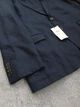 Темно-синій чоловічий лляний піджак Marks & Spencer р. 44 (XL) Regular - зображення 4