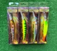 Набір Воблер Bandit 120mm\17.7g - воблер для тролінгу на щуку, судака, великого окуня (8-9м)(4шт) (1645-Набір 1) - зображення 2