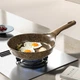 Сковорода Amercook Alfita Maifan Stone антипригарная для яиц блинов стейков индукция и газ - изображение 5