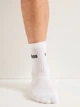 Набор мужских носков высоких хлопковых Adidas C Lin Crew HT3455 40-42 3 пары White (4066746240731) - изображение 2
