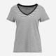 Футболка хлопковая женская Levi`s 959622815 XL Черный/Белый (1160851795) - изображение 4