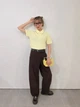 Поло женское Uniqlo 589914415 XS Желтое (1160859231) - изображение 5