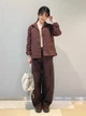 Пиджак женский Uniqlo 177212260 S Коричневый (1160897295) - изображение 6