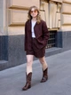 Пиджак женский Uniqlo 177212260 S Коричневый (1160897295) - изображение 8