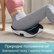 Ортопедическая подушка от геморроя для сидения с отверстием в машину черная (1003) - изображение 8