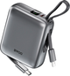 Powerbank BWOO P74 22.5W 10000mah USB-C Grey (6933654816366) - obraz 1