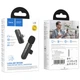 Петличний бездротовий мікрофон Hoco L20 Fair Lightning Black - зображення 2