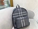 Мужской рюкзак Burberry Rocco Check темно-серого цвета артикул 27865 - изображение 4