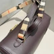 Женская сумка кроcс боди Burberry Bloomsbury Vanity коричневого цвета артикул 87601 - изображение 5