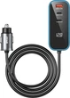 Автомобільний зарядний пристрій Bwoo CC107 PD USB-C - USB-A Port 30W Black (6933654815437) - зображення 2