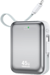 УМБ BWOO P77 45W 10000mah USB-C Grey (6933654816953) - зображення 1