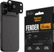 Szkło hartowane Panzer Glass Fender Camera Lens Protector Apple iPhone 18 Pro Max Black Currant (PG98897) - obraz 5