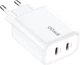 Мережевий зарядний пристрій Bwoo CDA206 PD 35W Wall Charger 2x USB-C Port White (6933654814782) - зображення 3