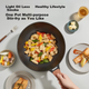Сковорода WOK Cooker King с крышкой 30 см (B50168) - изображение 4