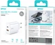 Мережевий зарядний пристрій Bwoo CDA207 PD 36W Wall Charger USB-A + USB-C Port White (6933654814799) - зображення 4