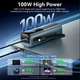 Powerbank Vention 20000 mAh 165W TFT Display Type Gray (V_FKFH0) - obraz 7