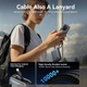 УМБ Vention 20000 mAh 45W Mini with Built-in USB-C Cable Gray (V_FHGH0) - зображення 4