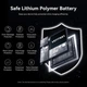 УМБ Vention 20000 mAh 45W Mini with Built-in USB-C Cable Gray (V_FHGH0) - зображення 11