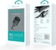 Автомобільний зарядний пристрій Devia EA508 Сar Сharger Extreme Metal PD QC 116W 1x USB 2x USB-C Black (6942297112780) - зображення 4