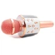 Караоке мікрофон-колонка WS858 Bluetooth 5W ABS пластик Rose Gold - зображення 3