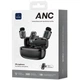 Петличный беспроводной микрофон WIWU WM008 Dual-mic ANC Type-C черный 0,142 кг - изображение 2