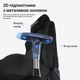 Крісло геймерське ігрове Anda Seat Phantom 4 L до 90 кг Black Fabric (AD18YSD-72-B-F-B01) - зображення 13