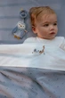 Kocyk dziecięcy Little Dutch Pure Denim muślinowy 70x100 cm (8721122585672) - obraz 11