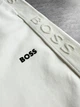 Весняно-осінньо-літній Костюм Boss, молочний, чоловічий, зіп худі-штани лампас, розмір M - зображення 5