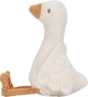 Maskotka-przytulanka Little Dutch Gąska 25 cm Newborn Naturals Biała (LD8405) (8713291884052) - obraz 2