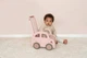 Дерев’яний візочок для іграшок Little Dutch Pink FSC (LD7128) (8713291771284) - зображення 12
