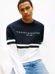 Чоловіче худі Tommy Logo Colorblock з бавовни з логотипом Tommy, розмір L (оверсайз) - изображение 2