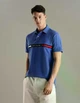 Чоловіча футболка поло Tommy Hilfiger, regular fit, з написом, синя, розмір M - изображение 3