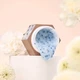 Гель с сухоцветами VALERI Builder Gel Flower 01, светло-синий, 15 мл - изображение 6