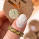 Гель с сухоцветами VALERI Builder Gel Flower 06, светло-зеленый, 15 мл - изображение 3