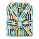 Халат махровий Sommaruga Home Collection білий з різнобарвним XL - изображение 2
