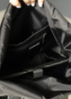Жіночий міський рюкзак-роллтоп Sambag Rolltop One чорний з квітковим принтом із регульованим об'ємом з екошкіри - зображення 12