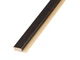 Стартовая планка рейка МДФ Super Profil Венге 33,2×2800×11,6 мм SP010500-7 - изображение 1