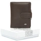 Женский кожаный кошелек Dr.Bond WS-32 серый - изображение 8