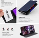 Чехол-книжка для смартфона Samsung Galaxy S26 FE 5G ArmorStandart OneFold Case Dark Blue (ARM91886) - изображение 4