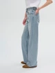 Женские голубые джинсы wide leg размер 26 - изображение 3