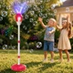 Автоматична машина для мильних бульбашок Mirascreen з LED-підсвіткою, музикою та регульованою стійкою - зображення 6
