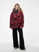 Женское демисезонное полупальто oversize со съемным жилетом ALBERTO BINI MKALB201-90 - 44/46, Червоний - изображение 6