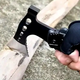 Мультитул Ruiguan Axe 16 в 1 черный для походов рыбалки и дачи с мини-топором и плоскогубцами - изображение 6