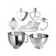 Кухонная машина KitchenAid Artisan 4,8 л 5KSM175PSEBK с откидным блоком цвет чугун - изображение 3