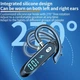 Гарнітура бездротова "KEBIDUMEI" Bluetooth 6.0 Навушник. Сірі - зображення 2