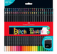 Олівці кольорові 50кол. Faber-Castell 116450 Black Edition трикутні, чорне дерево /116450/ - изображение 1